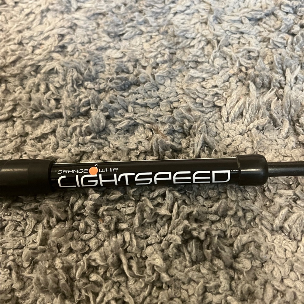 Orange Whip Lightspeed Golf Swing Trainer Aid Black Orange 43 Inch 7785211 - Picture 2 of 8